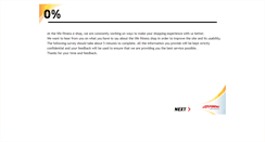 Desktop Screenshot of feedback.lifefitness-shop.com
